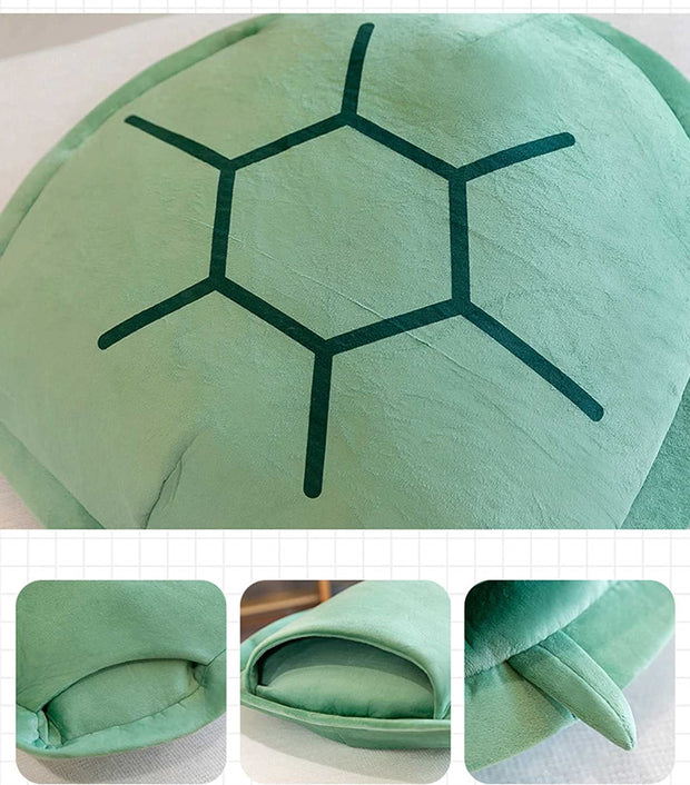 Wearable Turtle Shell Pillows - Green